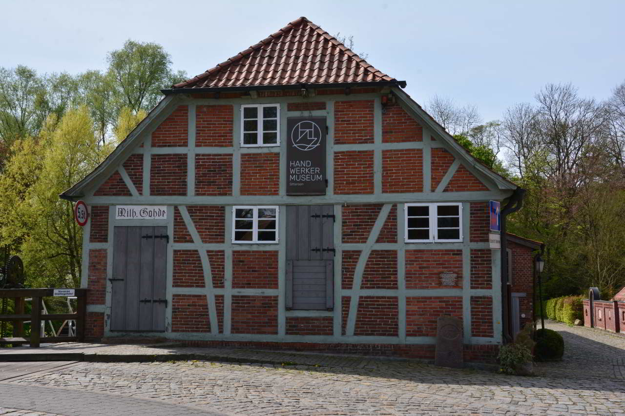 Wassermühle Sittensen mit Handwerkermuseum und Trauzimmer an der Oste